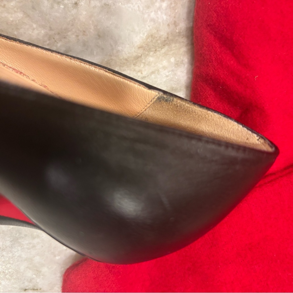 Authentic Christian Louboutin Classic Black Pumps with Iconic Red Sole - Picture 7 of 8